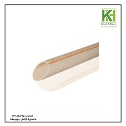 عرض تفاصيل ماسورة 4 إنش PVC-U بدون مفة
 صورة ماسورة 4 إنش PVC-U بدون مفة