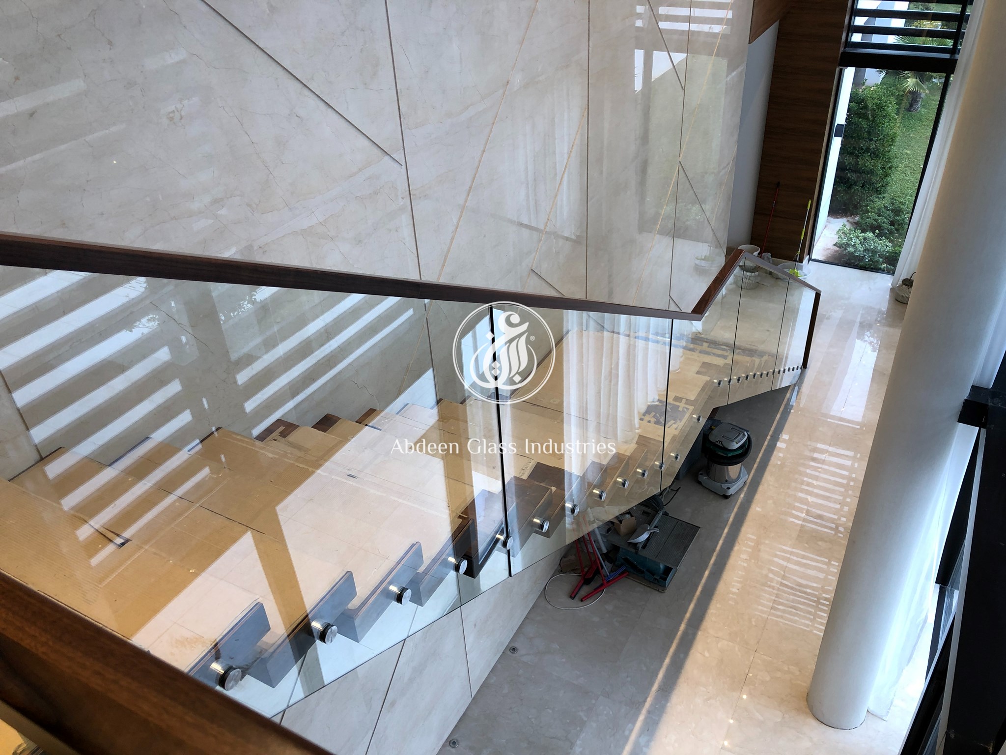 Picture of Customized Glass Stair Railings